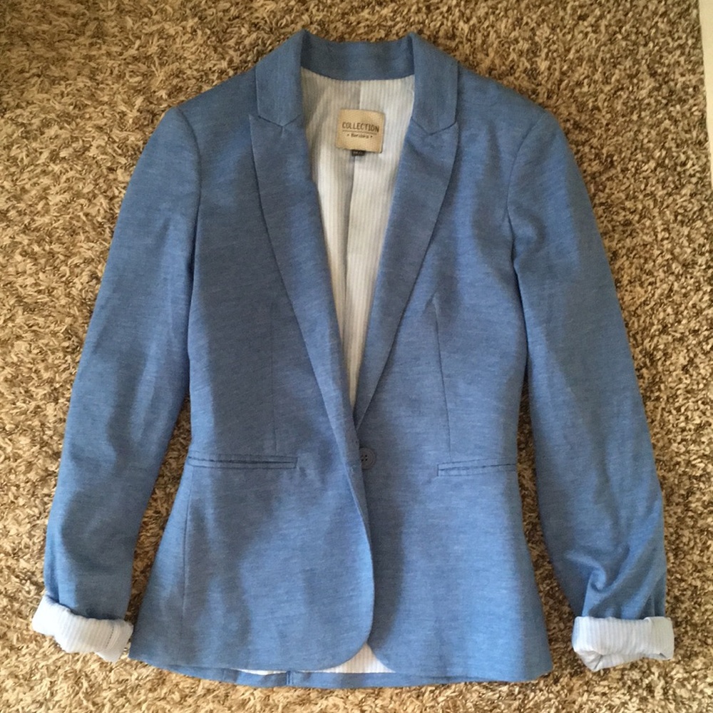 Bershka blue blazer